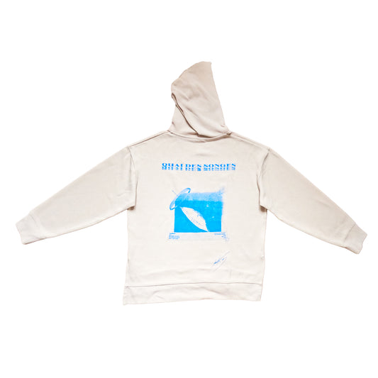 Hoodie – Neon Blue Print