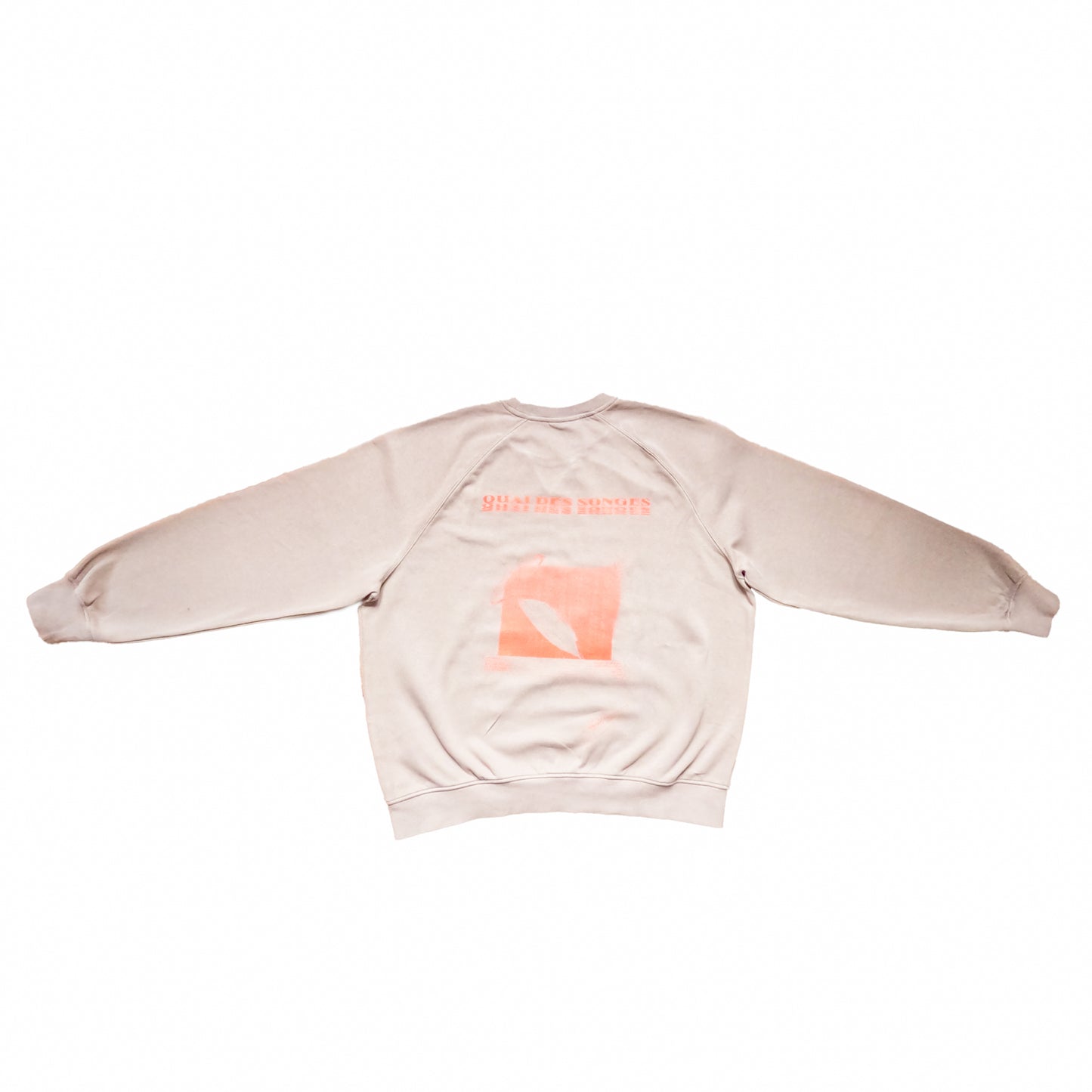 Sweatshirt – Neon Orange Print (C&A) / Réservé
