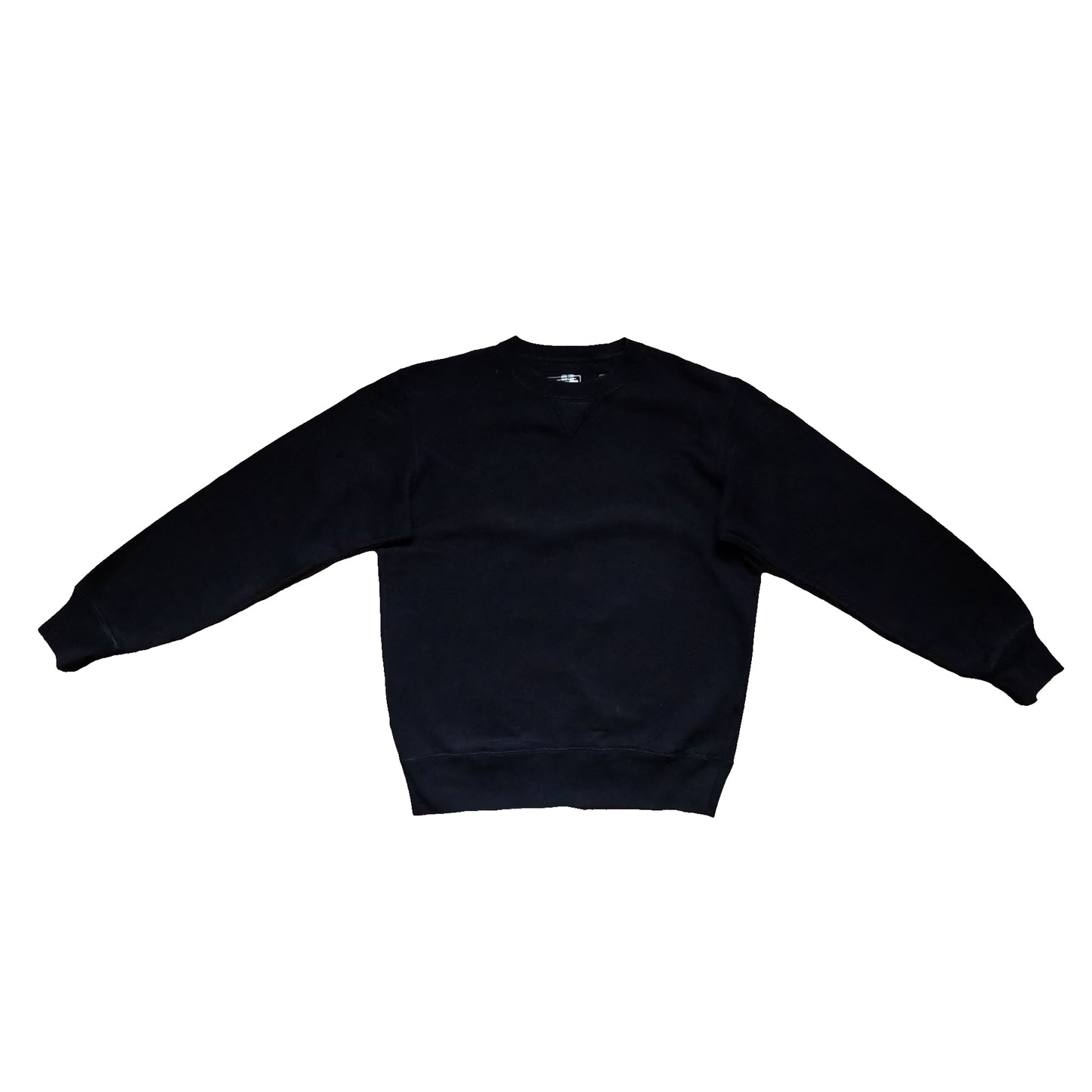 Sweatshirt – White Print (Noir)