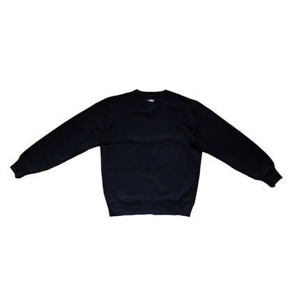 Sweatshirt – White Print (Noir)
