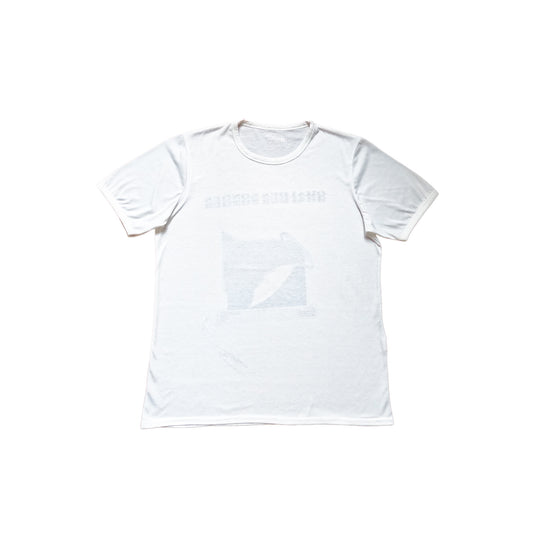 T-Shirt  – Navy Blue Print (Transparent)