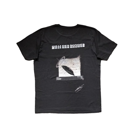 Tshirt  – White Print (Uniqlo L)