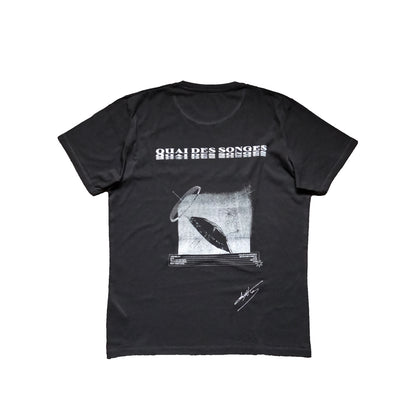 Tshirt  – White Print (Uniqlo S)